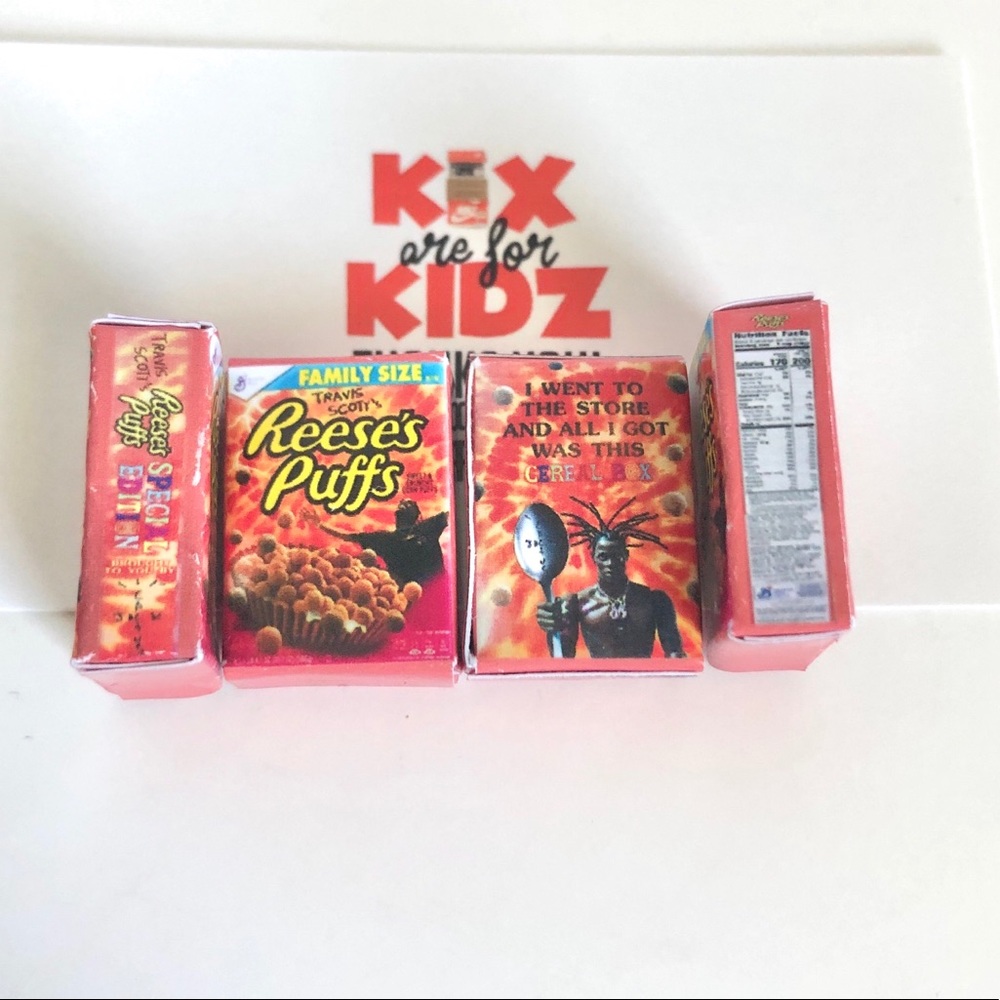 Travis Scott Cactus Jack Mini Cereal Box
